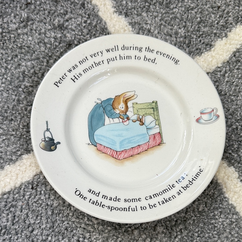 Wedgewood Peter rabbit collectible plate
